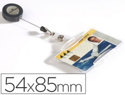 Identificador Durable 54x85 mm. cordón extensible